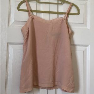 French connection tank top in blush